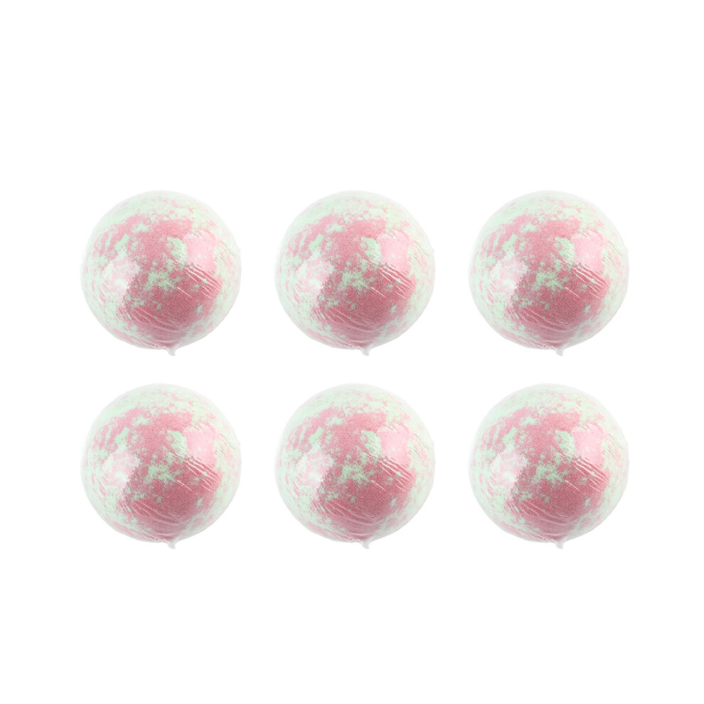 6pcs Aromatherapy Fizz Bubble Bath Soak Balls Refreshing Scent