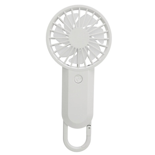 (White) Ventilatore USB Ricaricabile Silenzioso Portatile 1