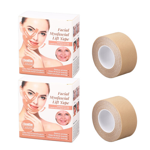 2x Face Lifting Tape V-Line Anti-Rimpel