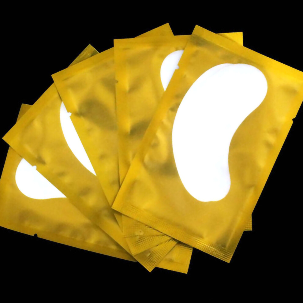 Golden/Dark/Light Fiber Eye Patches For Puffy Eyes & Circles, & Breathable