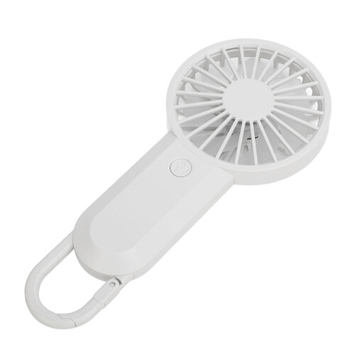 (White) Ventilatore USB Ricaricabile Silenzioso Portatile 2