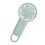 (Green) Ventilatore USB Ricaricabile Silenzioso Portatile 4