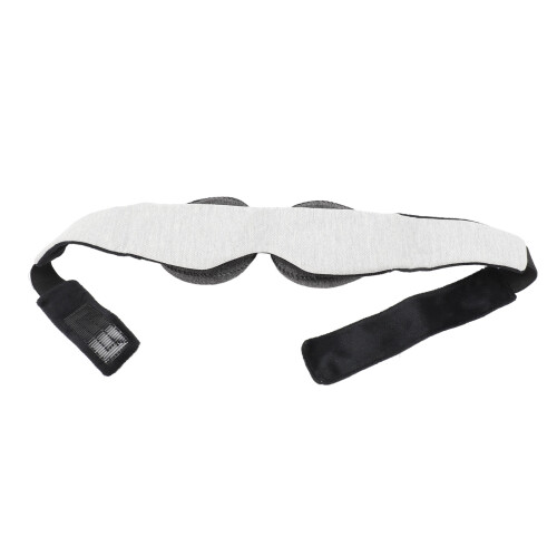 3D Konturierte Augenmaske aus Memory-Baumwolle, Grau 1