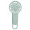 (Green) Ventilatore USB Ricaricabile Silenzioso Portatile 2