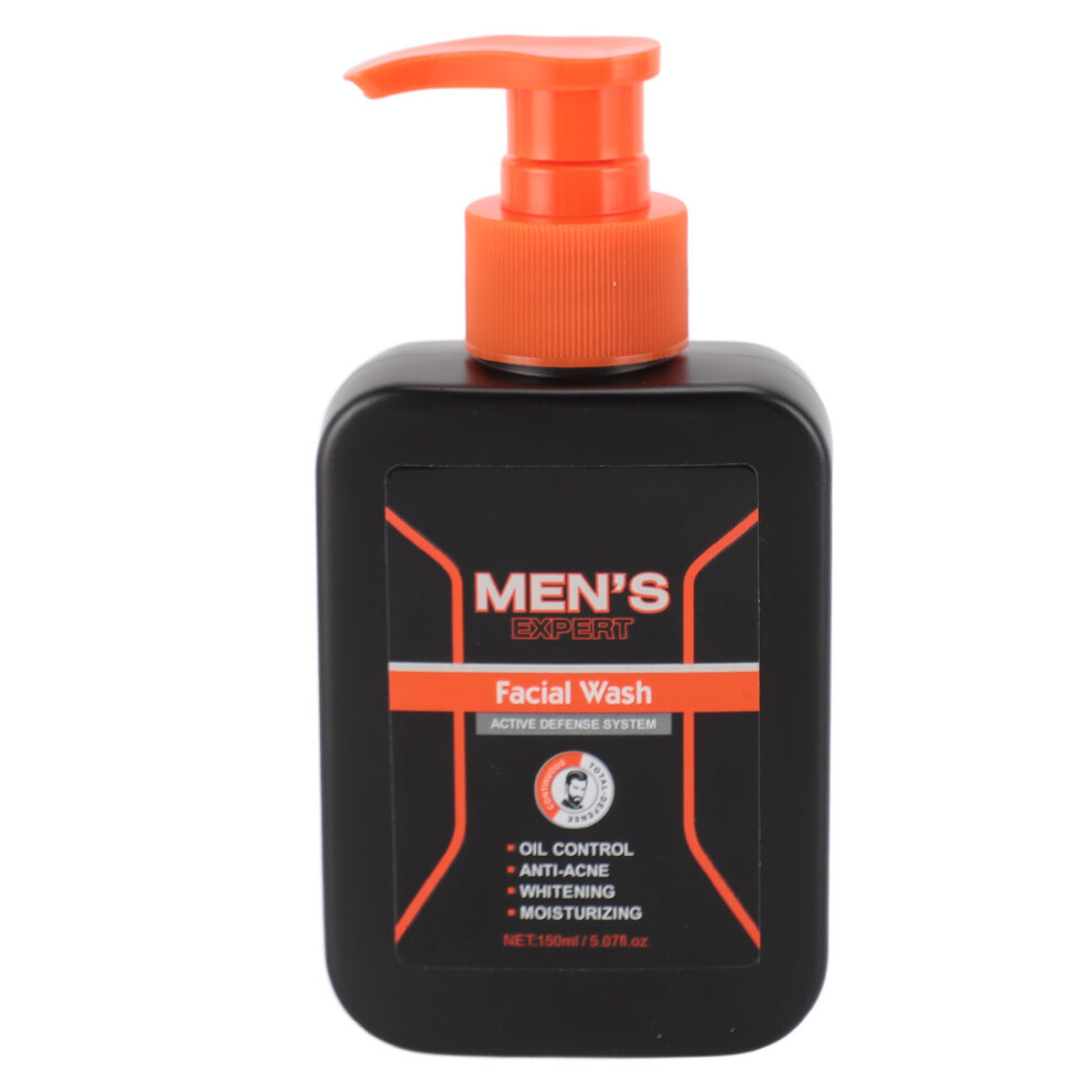 150ml Men's Face Wash Moisturizing Deep Cleaning Purifying Pores