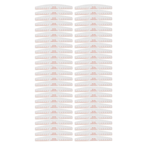 50 Pcs 80/80 Grit Nail Files Reusable 1