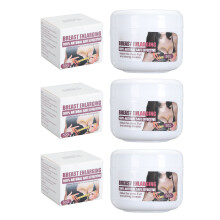 3x Bruststraffungscreme symmetrisch aufbauend 50g