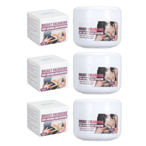 3pcs Bust Lifting Cream Symmetrical Adjustment Plumping 50g