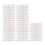 50 Pcs 80/80 Grit Nail Files Reusable 3