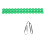 (Green) Back Cracking Device Portable Tension Relief Back Stretcher Green 1