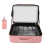 Large Waterproof Travel Makeup Bag with Mirror 1