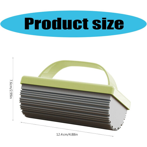 Small Handheld Sponge Mop, Kitchen And Bathroom Cleaning, Ergonomic Handle, Strong Adhesion, Compact Size 1