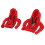 (Red) Car Gear Shift Knob Cover Universal Reusable Scooter Protector Blue 4