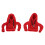 (Red) Car Gear Shift Knob Cover Universal Reusable Scooter Protector Blue 3