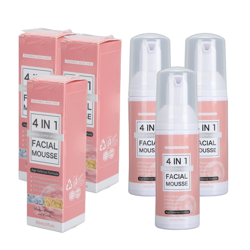 4 in 1 Cleansing Mousse Gentle Hydrating 60ml