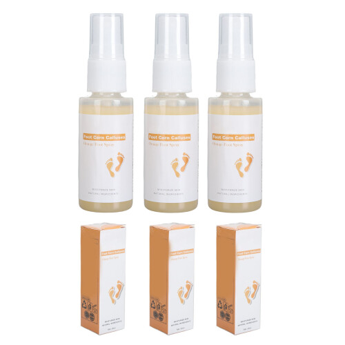 3pcs Heel Callus Remover Spray 30ml