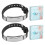 2x Ionen-Armband Stahl Silikon Stressabbau 1