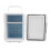 (White) 4L Car Mini Fridge Cooler Warmer (Low Noise) 5