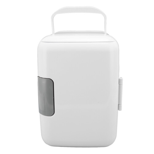 (White) 4L Car Mini Fridge Cooler Warmer (Low Noise) 1