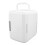 (White) 4L Car Mini Fridge Cooler Warmer (Low Noise) 3