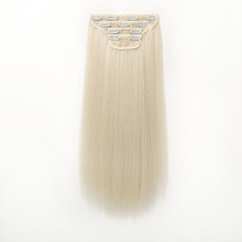 4x 55cm Haarspangen, 190g, gestuftes Styling