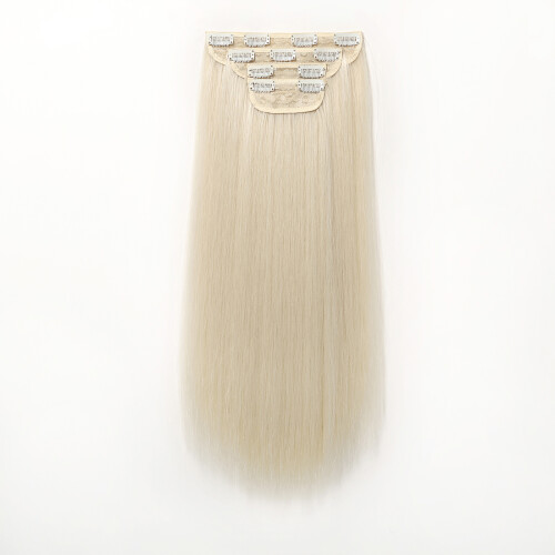 4x 55cm Haarspangen, 190g, gestuftes Styling