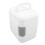 (White) 4L Car Mini Fridge Cooler Warmer (Low Noise) 4