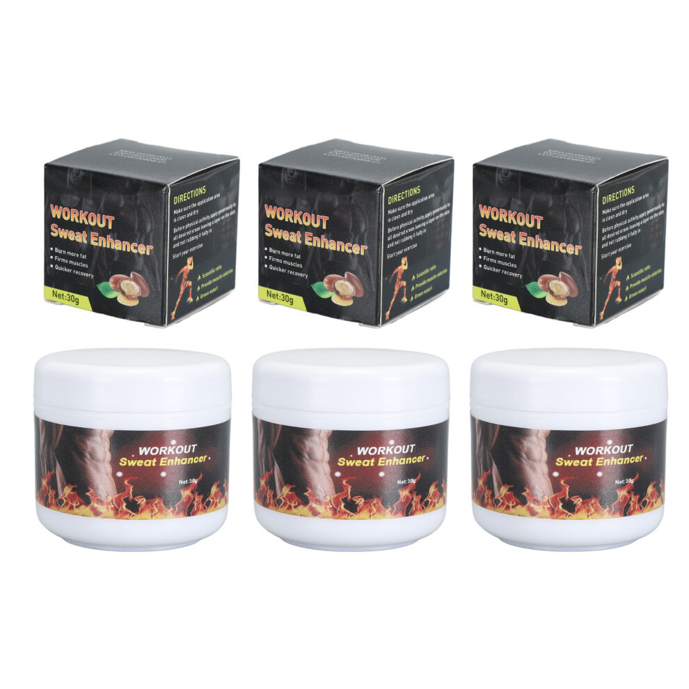 Cream 3Pcs 30G Abdominal Sculpting Skin Tightening Fat Burning