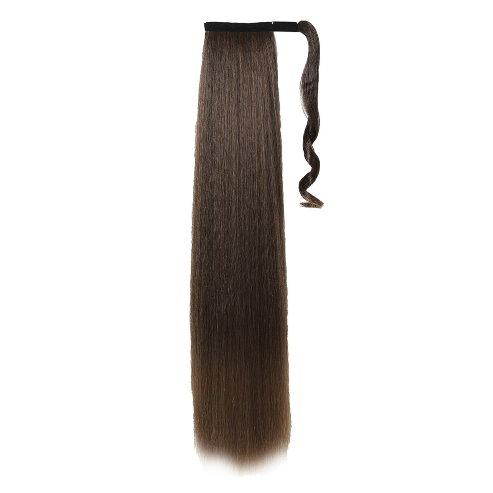 Long Straight Ponytail Hair Extension 26in Natural Look for Women