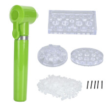 Tattoo Ink Mixer 1000 Clear Cups 5 Sticks 3 Holders Green