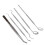 Set 5 Strumenti Acciaio Inox per Rimuovere Calcolo 3
