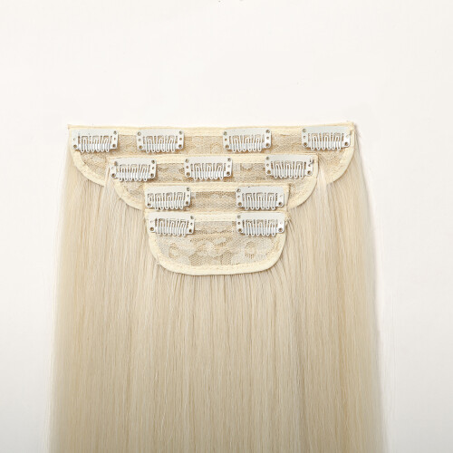4x 55cm Haarspangen, 190g, gestuftes Styling 2
