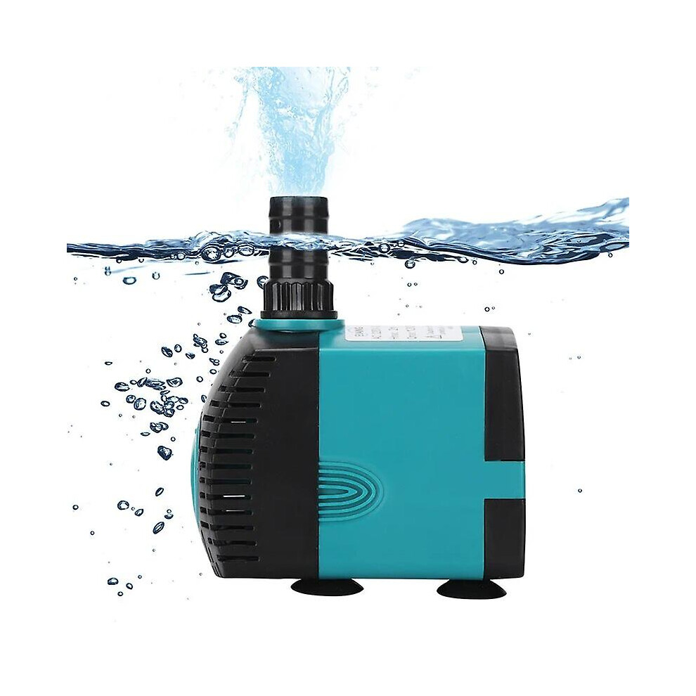 Kikidex (As Show, One Size) 3W Submersible Water Pump Ultra-Quiet Aquarium Filter 220V-240V