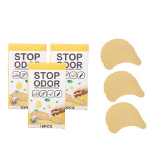 3 Packs Shoe Deodorizing Sticker Ultra Thin Odor Eliminator Patch
