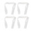 4pcs Nasal Bandage Stretchable Waterproof with Mesh Lugs 5