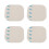 4pcs Hydrocolloid Dressing Pads Self Adhesive Cuttable Scar Patches 2