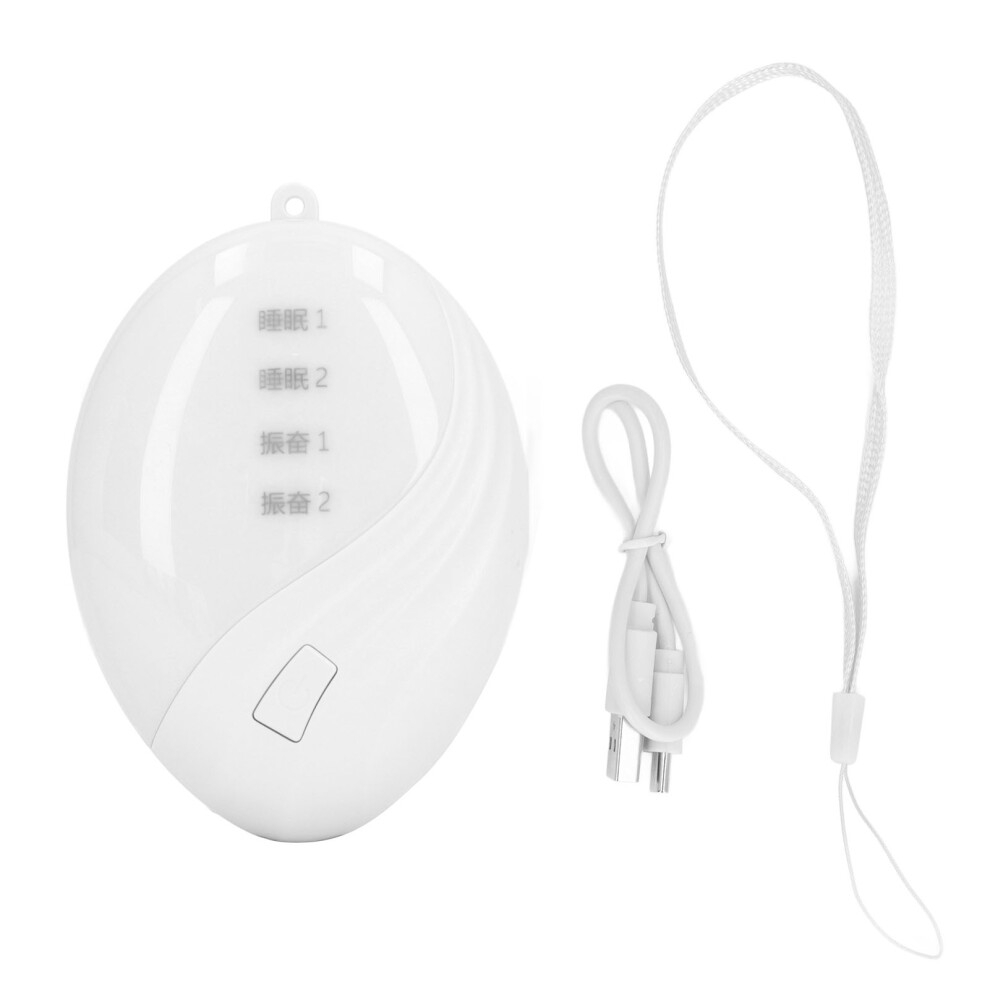 (White) Handheld Sleep Instrument 4 Modes Rechargeable