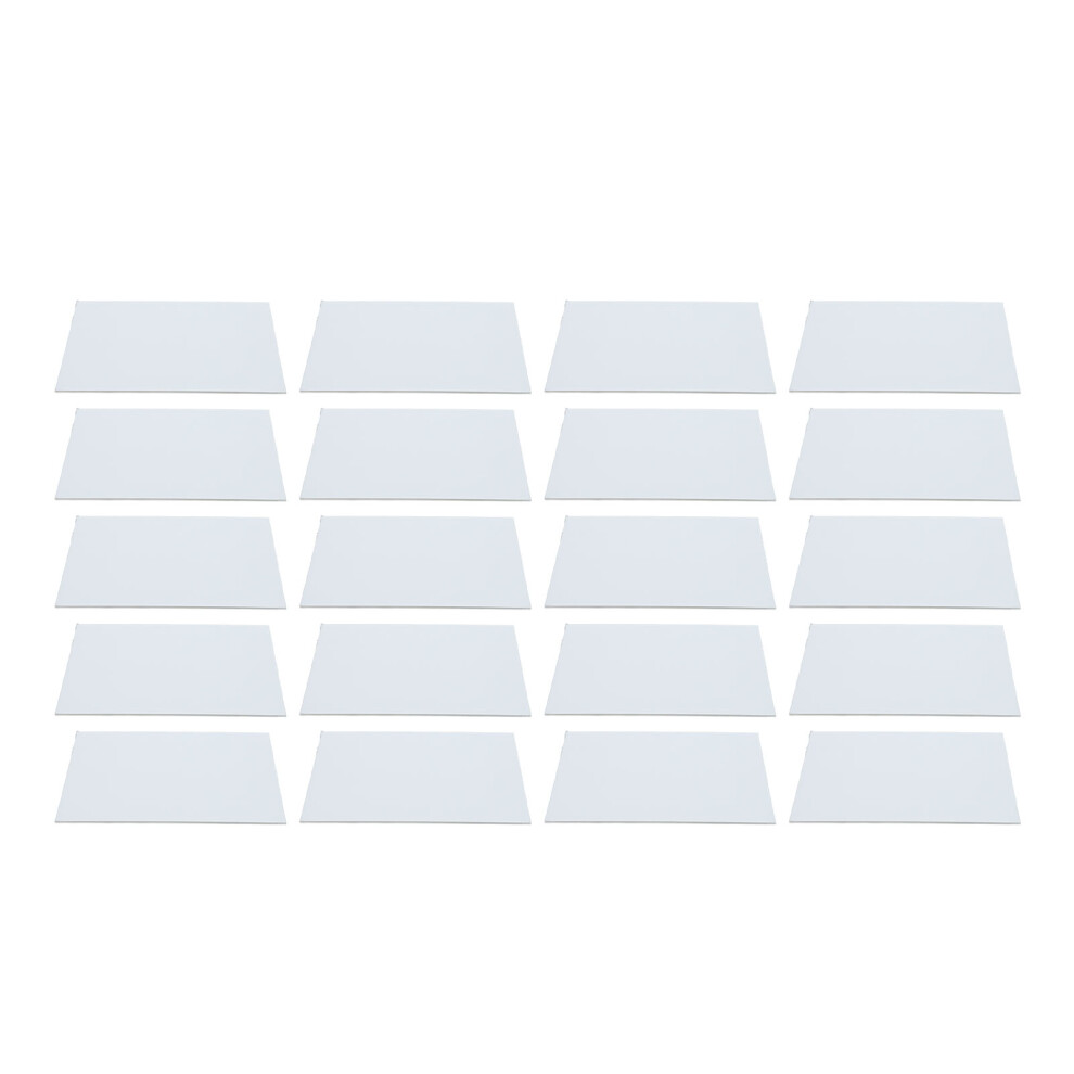 (Square HYG TM28 1.0) 20pcs 1.0mm Vacuum Forming Splint Sheet Prevent Bubble HYG TM99 1.0