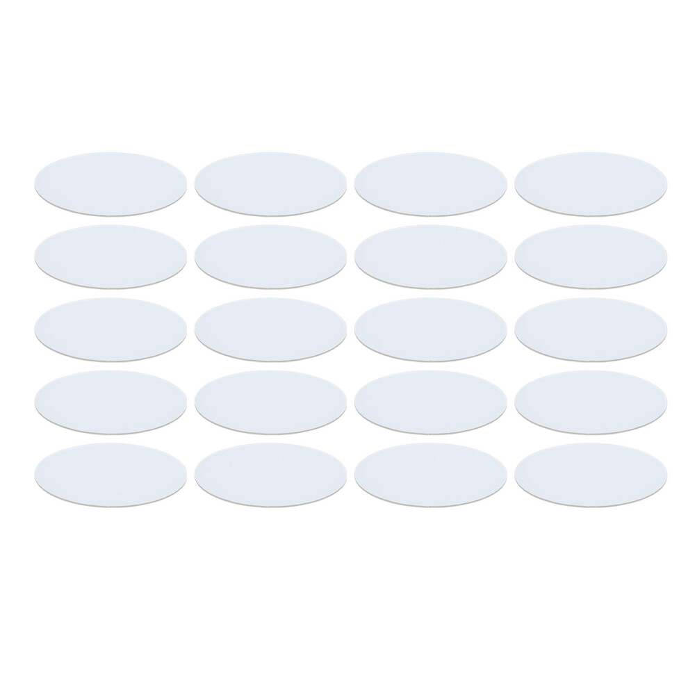 (Round HYG TM99 1.0) 20pcs 1.0mm Vacuum Forming Splint Sheet Prevent Bubble HYG TM99 1.0