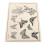 (Type 1) 10 Sheets Tattoo Practice Skin 25 Transfer Paper 5