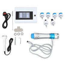 (GB Plug) 2-in-1 Ultrasound ESWT schokgolfmachine blauw