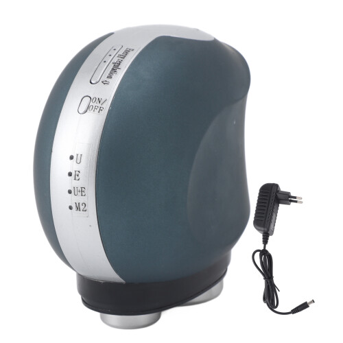 (EU Plug Blue) 2in1 Ultrasound Massageapparaat
