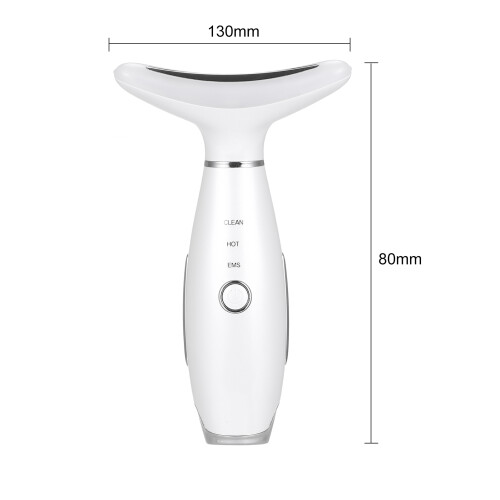 Neck Massager LED Photon Therapy Heating Wrinkle Removal Double Chin