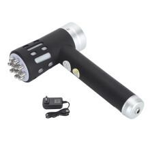 (US Plug) 3-in-1 650nm Rechargeable Infrared Massage Hammer