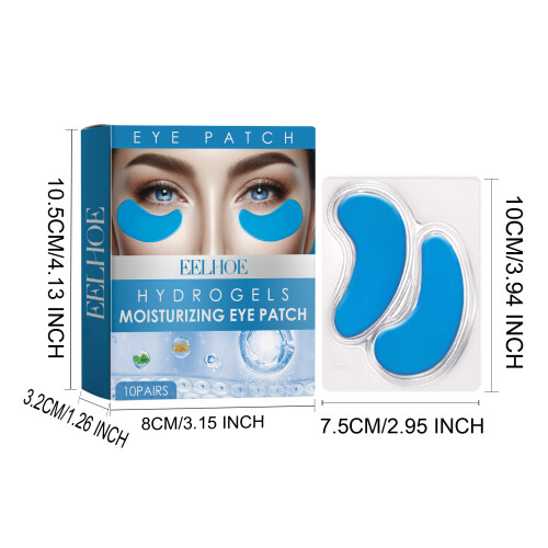 Hydrogel Eye Patches 10 Pairs Hydrating Anti-Age