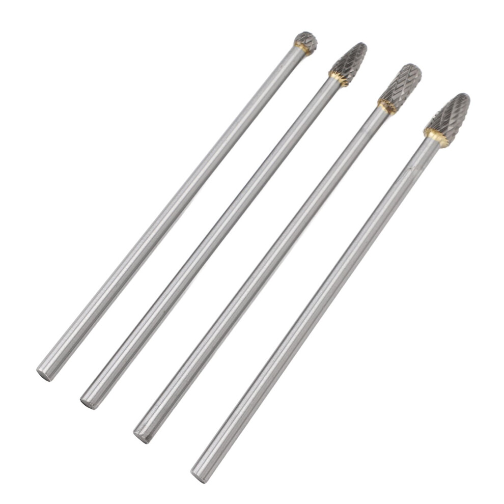 Tungsten Steel Carbide Burr Set, 6Mm Burrs, For Automotive Repair And General Metalworking 9067246431174