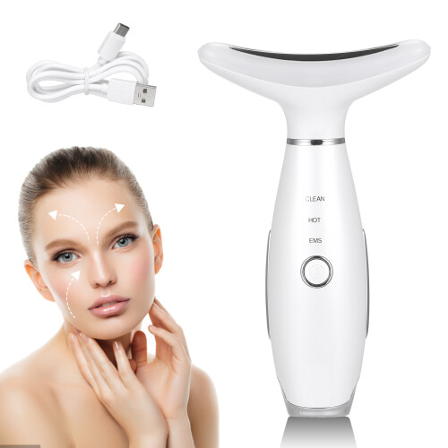 Neck Massager LED Photon Therapy Heating Wrinkle Removal Double Chin 2