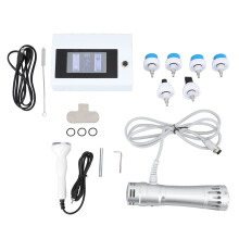 (US Plug) 2-in-1 shockwave massage ruguitlijning huidgezondheid zilveren handvat
