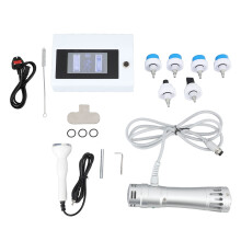 (GB Plug) 2-in-1 shockwave massage ruguitlijning huidgezondheid zilveren handvat