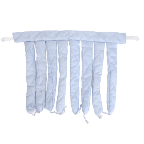 (Blue) Hitzeloses Lockenstab-Set mit 8 weichen Klauen